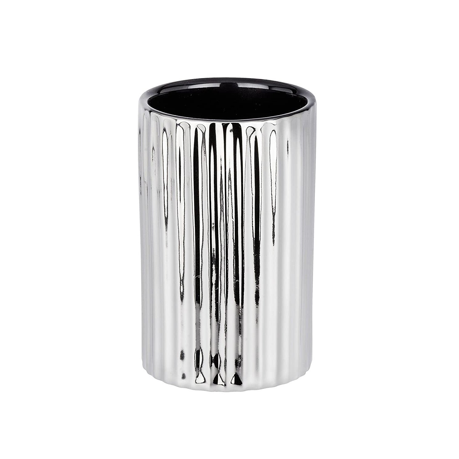 Toothbrush Tumbler Polaris Range Silver Riff - Ceramic